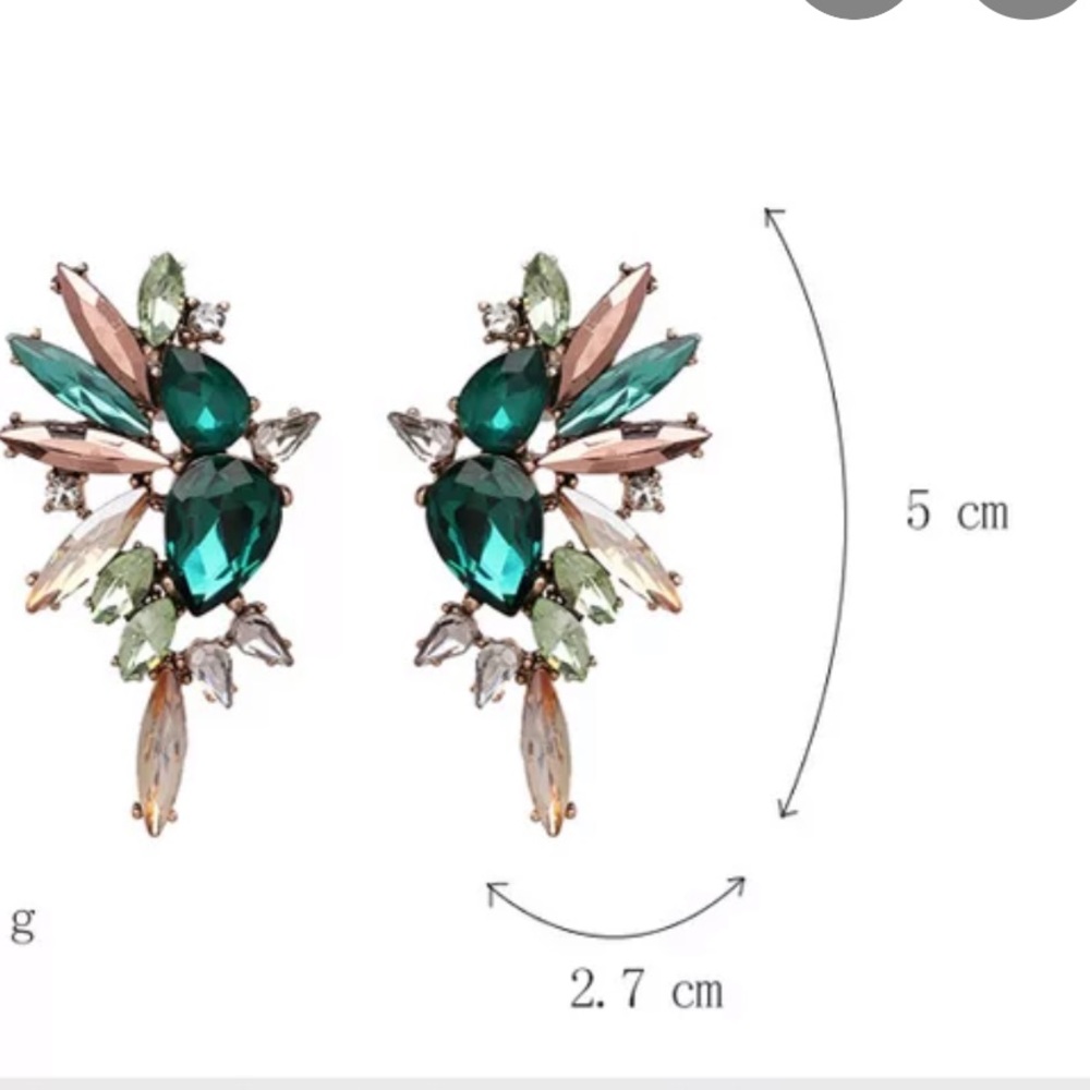 ‘Jasmine’ Statement Earrings - Picture 5 of 5